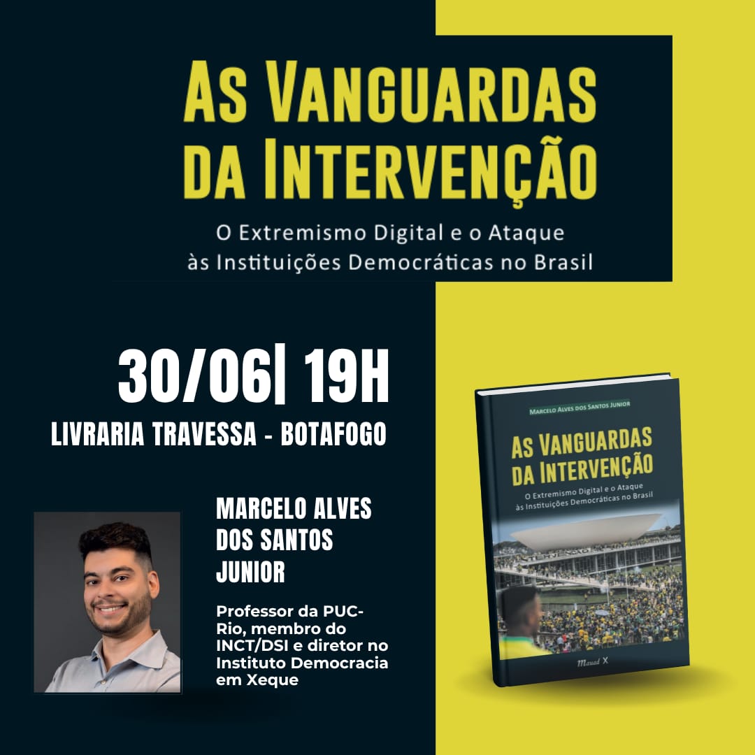 Lançamento do livro 'As Vanguardas da Intervenção' na Livraria Travessa