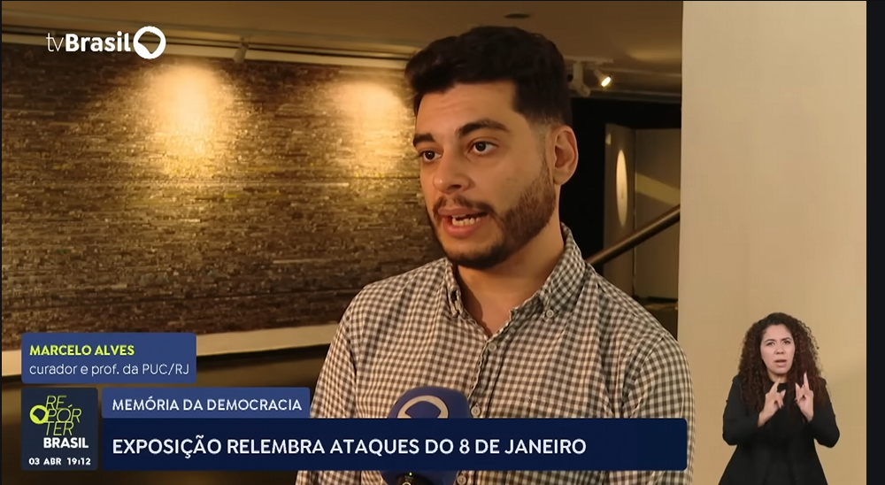 Exposição 'Subterrâneos a Céu Aberto' na UFF reúne registros digitais dos ataques de 8 de Janeiro