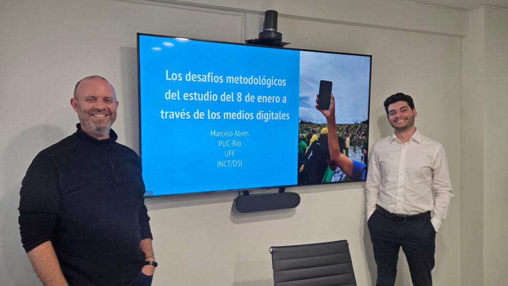 Professor Marcelo Alves apresenta pesquisa em universidade do Chile