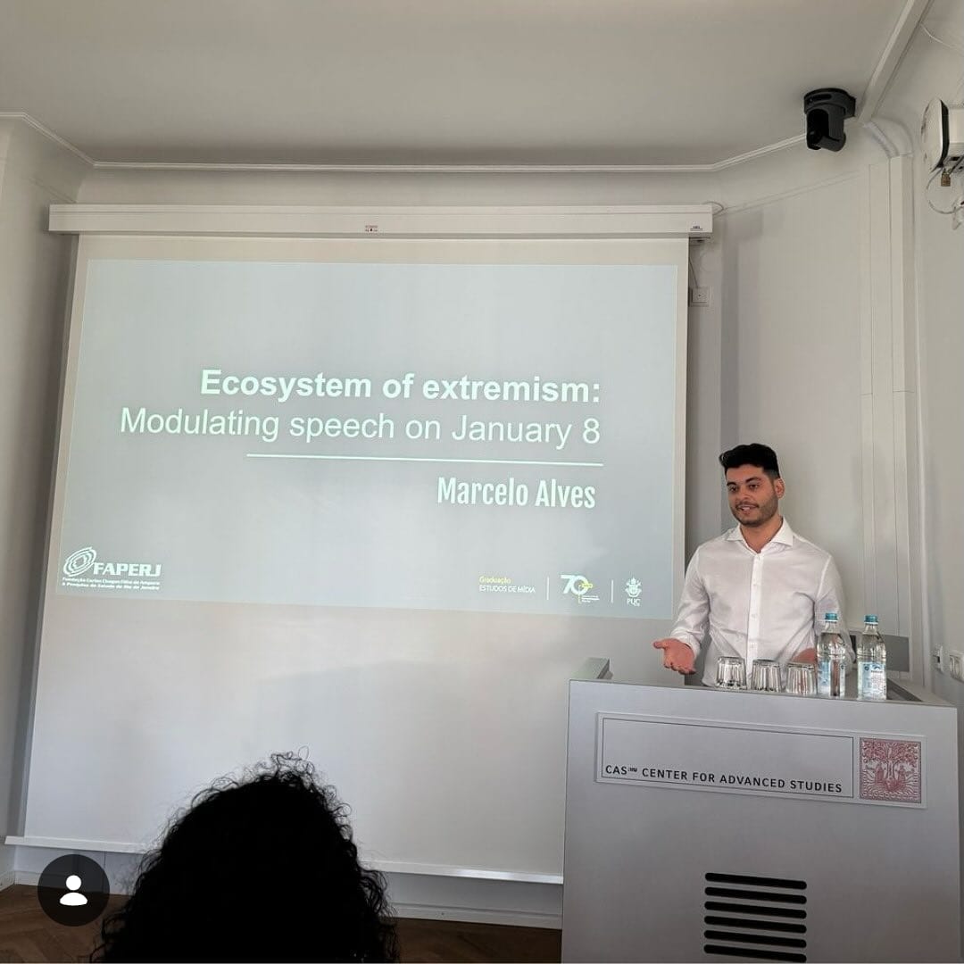 Apresentação em simpósio em Munique sobre WhatsApp e discurso extremista